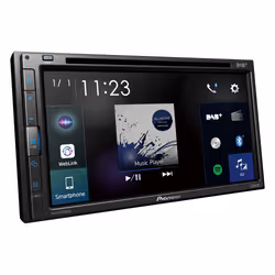 Pioneer AVH-Z5200DAB Ricevitore multimediale per auto Nero Bluetooth