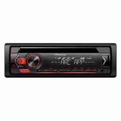 Pioneer DEH-S120UB, Nero, 1 DIN, 200 W, 4.0 canali, 50 W, CD, CD-R, CD-RW