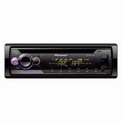 Pioneer DEH-S220UI, Nero, 1 DIN, 50 W, CD, MP3, WAV, WMA, LCD