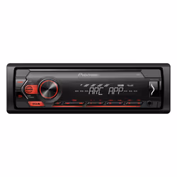 Pioneer MVH-S120UB, Nero, 1 DIN, 200 W, 4.0 canali, 50 W, Android, iOS