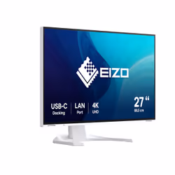 EIZO FlexScan EV2740X-WT LED display 27" 4K Ultra HD LCD Bianco - Vista aggiuntiva 8