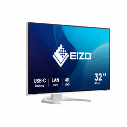 EIZO FlexScan EV3240X-WT LED display 31.5" 4K Ultra HD LCD Bianco - Vista aggiuntiva 8
