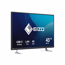 EIZO FlexScan EV4340X-BK LED display 42.5" 4K Ultra HD Nero - Vista aggiuntiva 8