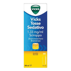 Vicks Tosse Sedativo Sciroppo 180 ml per la tosse