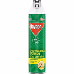 Baygon - Insetticida per scarafaggi e formiche schiume attiva da 400 ml long time