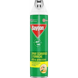 Baygon - Insetticida per scarafaggi e formiche schiume attiva da 400 ml long time