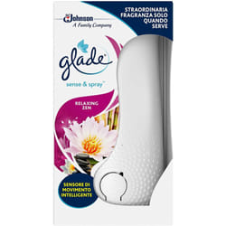 Sense and spray base e ricarica da 18 ml relax zen - Glade