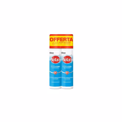 Repellente antizanzare spray Family Care Bipack Autan Insetto-repellente spray secco leggero e asciutto, formula con micropar ...