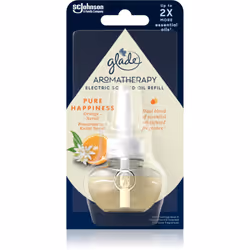 Il diffusore di aromi GLADE Aromatherapy Pure Happiness rappresenta un modo gradevole per profumare gli interni.