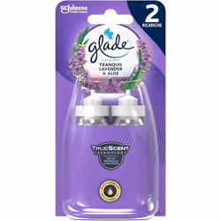 GLADE SENSE & SPRAY DEODORANTE PER AMBIENTI CON SENSORE DI MOVIMENTO FRAGRANZA LAVANDA 2 X 18 ML OKX Glade Sense & Spray Deod ...