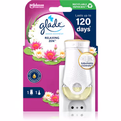 Il diffusore di aromi GLADE Relaxing Zen rappresenta un modo gradevole per profumare gli interni.