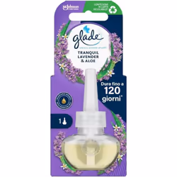 GLADE DEODORANTE PER AMBIENTE RICARICA 20 ML LAVANDA E ALOE Scopri il piacere di un ambiente fresco e profumato con il Glade  ...