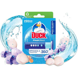Fresh disc wc base e ricarica da 6 pz marine e lime - Duck
