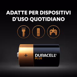 Duracell Plus Batteria monouso C Alcalino - Vista aggiuntiva 4