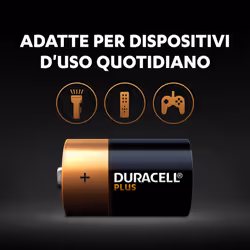 Duracell Plus Batteria monouso D Alcalino - Vista aggiuntiva 4