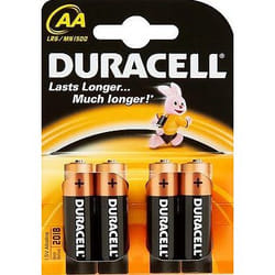 Duracell AA LR6 Batteria monouso Stilo AA Alcalino