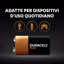 Duracell Plus 9V - Vista aggiuntiva 4