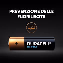 Duracell Ultra AA - Formato da 4 - Vista aggiuntiva 5