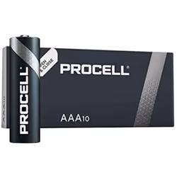 Batteria alcaline Procell AAA10 - MN2400 - Alcalina AAA - 1.5V - 10 Pezzi