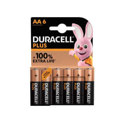 Duracell - Blister 6 stilo Plus aa