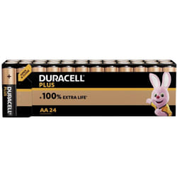 Duracell - Plus Power Batteria Stilo (aa) Alcalina/manganese 1.5 v 24 pz.
