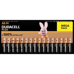 Duracell - Plus-AA BP32 Batteria Stilo (aa) Alcalina/manganese 1.5 v 32 pz.