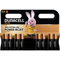 Duracell - Plus Power Boost Batteria Stilo (aa) Alcalina/manganese 1.5 v 8 pz.