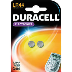 Duracell - Pila a bottone 'lr44' pz 2- 1,5 v