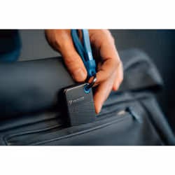 Verbatim Pocket SSD 1 TB USB tipo-C 3.2 Gen 2 (3.1 Gen 2) Nero, Blu - Vista aggiuntiva 5