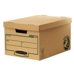 Fellowes 4470701 scatola per la conservazione di documenti Carta Marrone