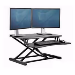 Fellowes Corsivo, 17 kg, Regolazione altezza, 13,4 kg, Nero
