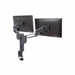 Kensington Braccio per doppio monitor SmartFit®, Morsa, 11,34 kg, 15,2 cm (6"), 25,6 cm (10.1"), 100 x 100 mm, Titanio