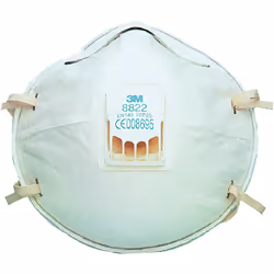 Respiratore per polveri. Filtro con tecnologia a bassa resistenza respiratoria, valvola inspirazione/espirazione ad alta tenu ...