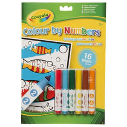 Crayola 720055 marcatore Vivido Blu, Marrone, Verde, Arancione, Rosso, Giallo