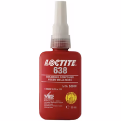 Presa Loctite 638 e attacco di stoccaggio Prodotto ad alta resistenza e universalmente applicabile di giunzione, resistenza d ...