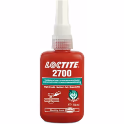 Protezione a vite Loctite 2700 ad alta resistenza Lotto momento di rottura 20 Nm Forza della mano 5 minuti Dimensione massima ...