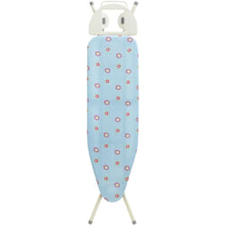 Addis - Fodera per asse da stiro Perfect Fit in blu floreale, adatta per assi da stiro di piccole e medie dimensioni fino a 111 x 35 cm