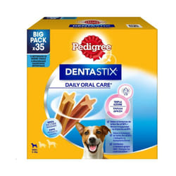 Pedigree - dentastix per cani big pack 35 pz tripla azione per cani small 5-10 kg pulizia e gengive sane