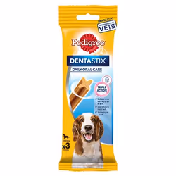 Pedigree Dentastix Medium, Adulto, Manzo, Pollo, 180 g