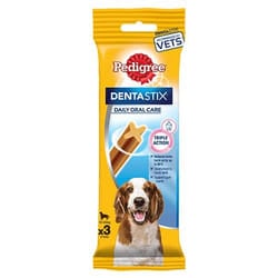Pedigree Dentastix Medium 180 g Adulto Manzo, Pollo