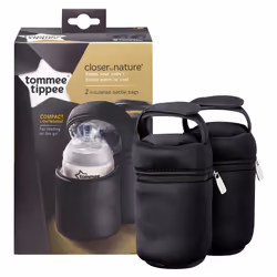 Tommee Tippee Closer to Nature, Borsa, Nero, 1 bottiglia/bottiglie
