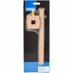 Realizzata in legno di faggio con la singola marcatura sperone temprato e vite di turno in plastica. Schermo pieno.
