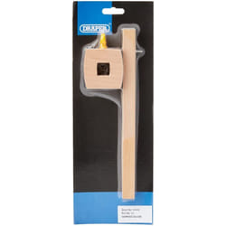 Draper - Calibro di marcatura Strumento manuale in legno di faggio da falegname Vite di rotazione in plastica 64440
