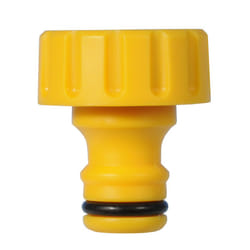 Hozelock 2167 raccordo e adattatore per tubo Connettore per rubinetto Metallo Arancione, Giallo 1 pz