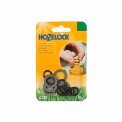 Hozelock 2299, Guarnizione per taglio del getto dell'acqua, Anello, Nero, Gomma, 89 mm, 39 mm