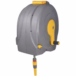 Hozelock 2496, Rocchetto montato a muro, Automatico, Funzionale, Verde, Plastica, Montabile a parete