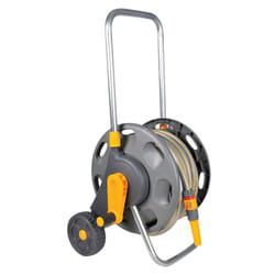Hozelock 2432 avvolgitubo da giardino Carrello avvolgitubo Manuale Grigio, Arancione