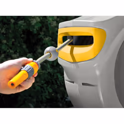 Hozelock 2595 avvolgitubo da giardino Rocchetto montato a muro Automatico Verde - Vista aggiuntiva 5