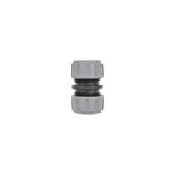 Hozelock 7017 raccordo e adattatore per tubo Connettore per tubo PVC Nero, Grigio 2 pz