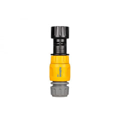 Hozelock 7022 raccordo e adattatore per tubo Connettore per rubinetto PVC Nero, Grigio, Giallo 1 pz
